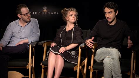 Hereditary Ari Aster Milly Shapiro And Alex Wolff Official
