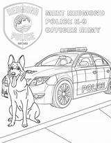 Redmond Coloring Police Virtual Color Packet Fire Own Print sketch template