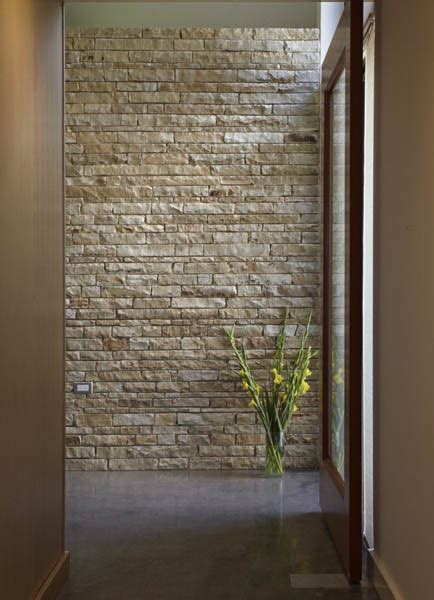 stone  wood interior design  eco style lake travis residence