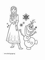 Coloring Frozen Pages Olaf Anna Happy Birthday Elsa Colouring Color Getdrawings Print Ng Source Kristoff Getcolorings sketch template