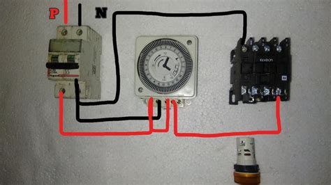 analog timer switch wiring diagram easy wiring