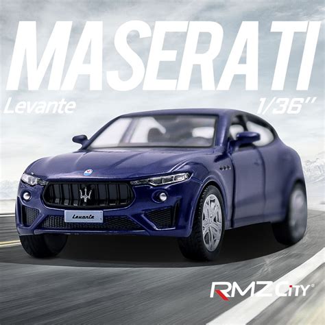1 36 Maserati Levante Black Car Alloy Car Model Simulation Car