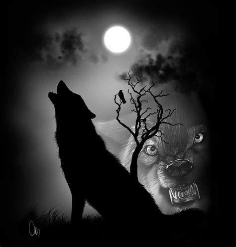 Wolf Spirit Digital Art By Bernadett Kovacs Pixels
