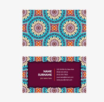 pattern cards  names card patterns background images business cards