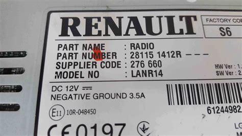 renault kadjar  sat nav navigation unit player radio  store renault