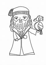 Dumbledore sketch template