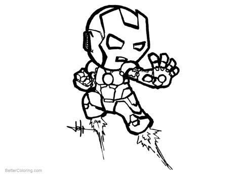 iron man chibi coloring pages  creeeeeees  printable coloring pages