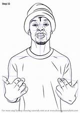 Savage Rappers Drawingtutorials101 sketch template