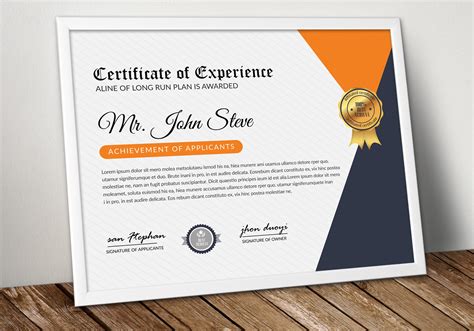 word format certificate template creative stationery templates