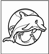 Coloring Dolphin Pages Kids Printable Animal 2493 2777 Posted Size sketch template