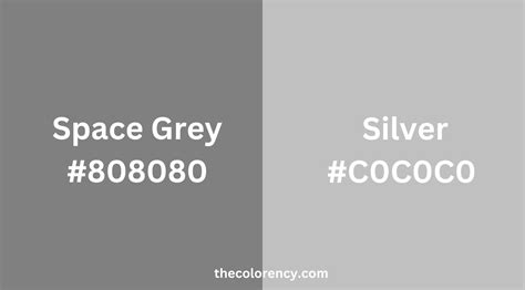 space grey  silver   differences explained