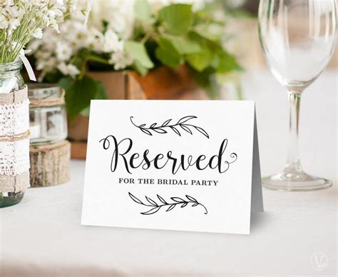 bundle wedding reserved signs  bride groom wedding etsy