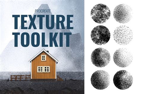 procreate texture toolkit design cuts