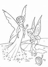 Tinkerbell Coloring Kids Fun sketch template