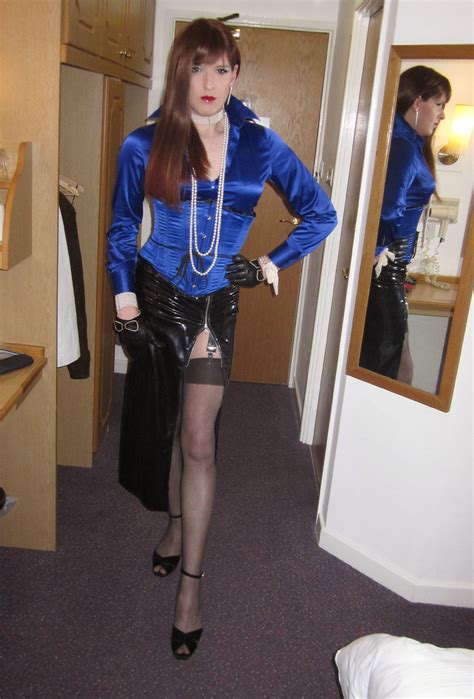 blue satin black rubber victoria lenoir flickr