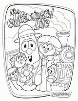 Coloring Pages Veggietales Veggie Tales Color Pickle Giant Life Meaningful Dave Bible Sheets Christmas Kids Dvd Colouring Tale Jonah Contentment sketch template
