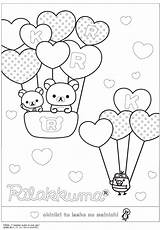 Rilakkuma Coloring Pages Template Sketch sketch template