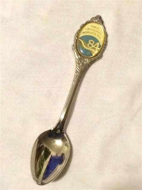 Vintage 1984 Louisiana Worlds Fair Spoon New Orleans Rare Collectible