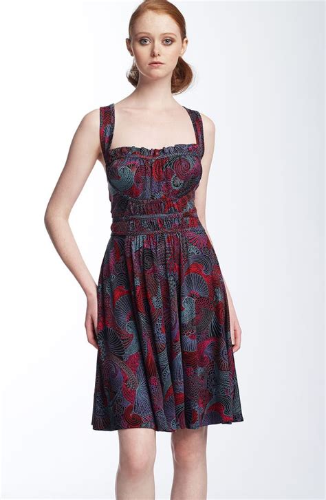 marc  marc jacobs circus paisley print jersey dress nordstrom