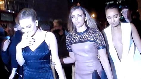 little minxes perrie edwards leigh anne pinnock and jade thirlwall flash some flesh in sexed