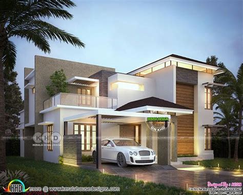 sq ft  residential housing project kerala home design  floor plans  dream houses