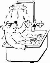 Coloring Pages Bath Coloringpages1001 Save sketch template