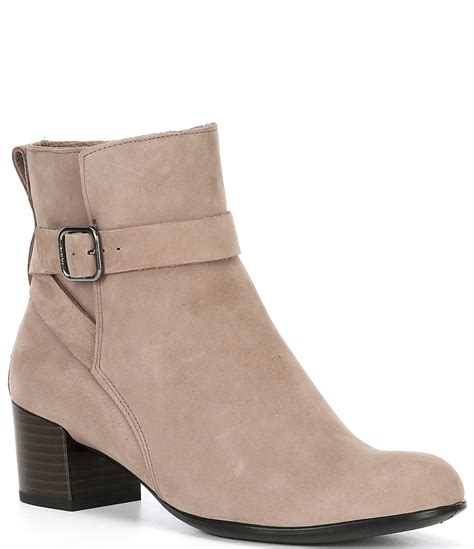 Ecco Dress Classic 35 Buckle Ankle Boots Dillards