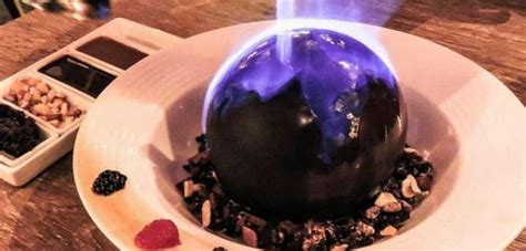 chocolate ball fire  dangerously addictive dessert