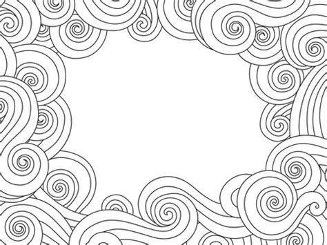 coloring pages borders