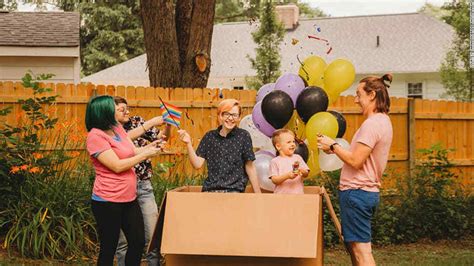 mom throws a belated gender reveal party for her transgender son 17