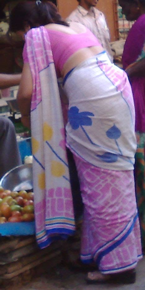 hot saree backs saree back aunties