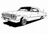 Lowrider Impala Donk Bicycle Chicano Draw Sketchite Gabo Rider Cutewallpaper Clipartmag Camioneta C10 sketch template