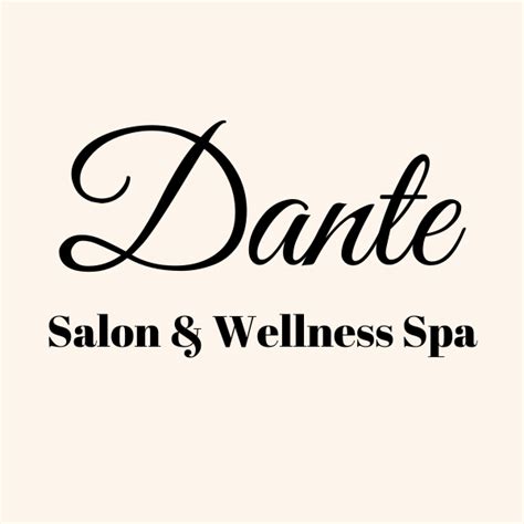 dante salon wellness spa twitter instagram facebook linktree