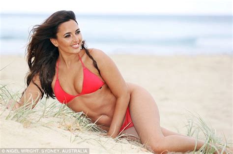 i m a celeb contestant nadia forde sizzles in skimpy bikini daily mail online