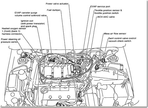 nissan maxima engine diagram