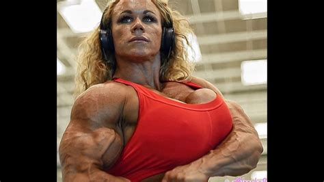 Female Bodybuilder Fbb Massive Biceps Youtube