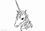 Unicorn Horn Its Iket sketch template