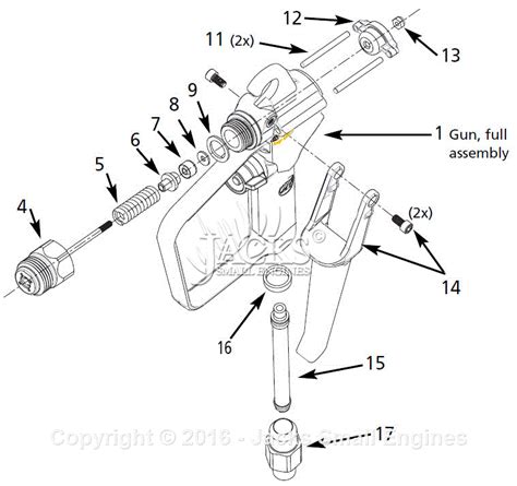 campbell hausfeld al parts diagram  spray gun parts