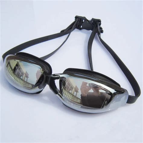 brand  plain myopia goggles male ms big box plating waterproof anti fog goggles