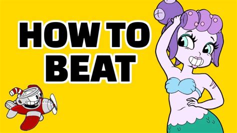 how to beat cala maria mermaid boss cuphead youtube