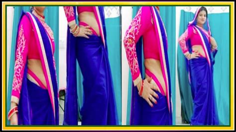 wear saree easily quickly  perfectly saree draping