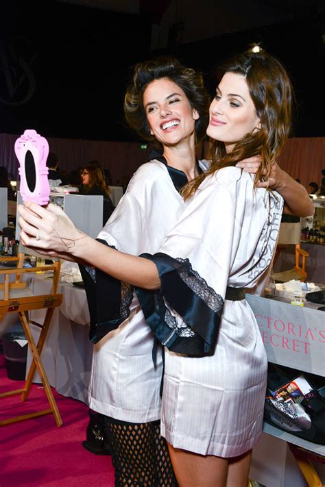 Behind The Scenes At The Vs Fashion Show Backstage At The Victoria S