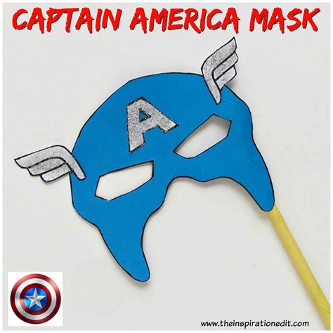 captain america mask  inspiration edit
