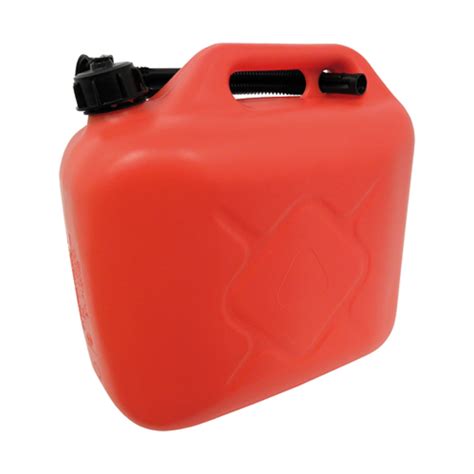 jerrycan ks  liter met kraandop rood benzinebestendig meerman jr technisch handelsbureau