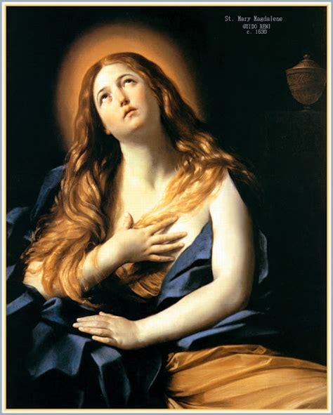 Catholic News World Saint July 22 St Mary Magdalene Patron Of