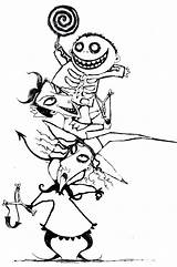 Skeleton Coloring Pages Pirate Getcolorings sketch template
