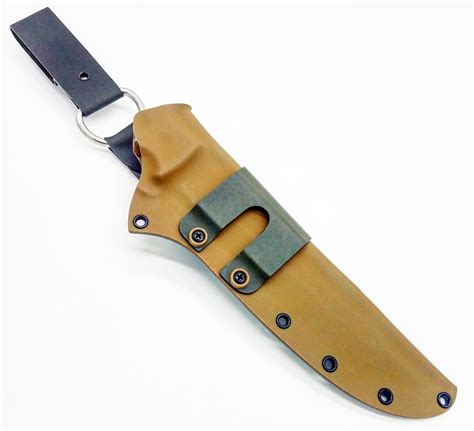 tops tahoma field knife kydex sheath  dangler