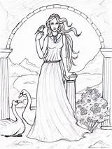 Aphrodite Goddess Afrodite Deusa Sjostrand Mitologia Grega Afrodita Diosa Griega Diosas Hades Leyenda Griegos Mythologie Grec Grecque Dover Deuses Dioses sketch template