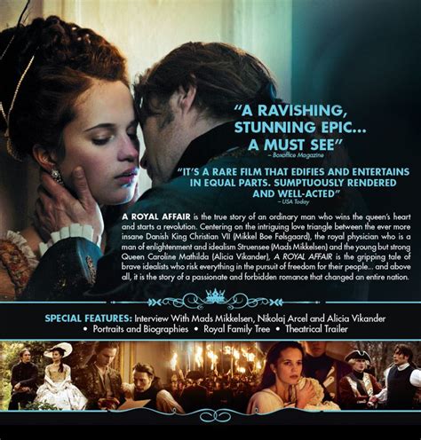 Special Features Magnolia Home Entertainment A Royal Affair The Girl