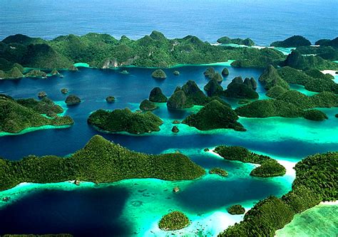 Raja Ampat Islands Archipelago In Indonesia Thousand